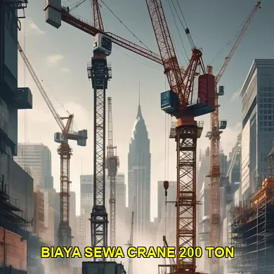 biaya sewa crane 200 ton
